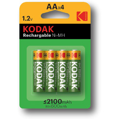 Аккумулятор Kodak HR6-4BL 2100mAh Pre-Charged [KAAHRP-4] 30955110-RU1