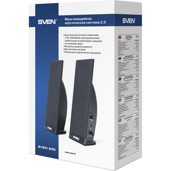 Акустическая система SVEN 230 Black