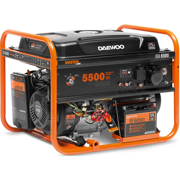 Генератор Daewoo Power GDA 6500E