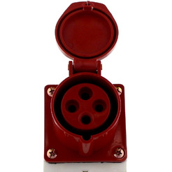 Розетка стационарная наружная EKF 114 3Р+РЕ 16А 380В IP44 PROxima