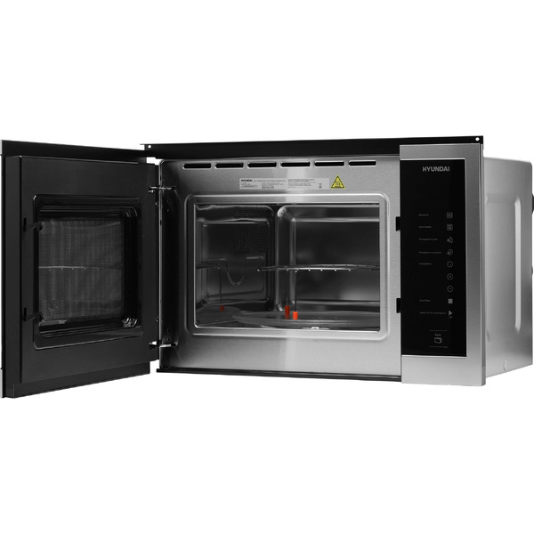 Встраиваемая микроволновая печь Hyundai HBW 2560 IX (нержавеющая сталь)