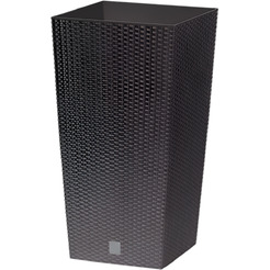 Кашпо Prosperplast Rato Square DRTS325-440U (умбра)