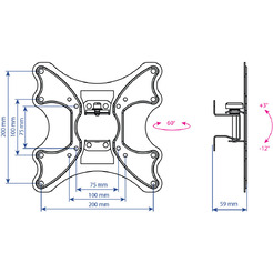 Кронштейн Kromax GALACTIC-11