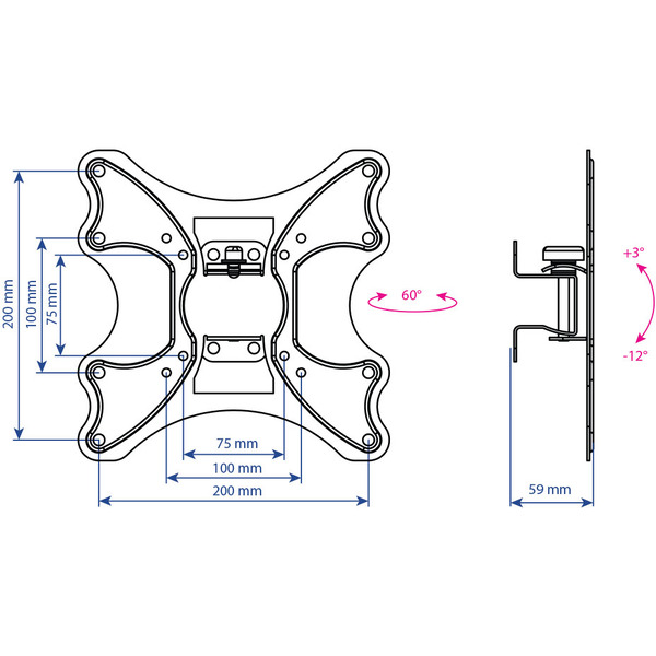 Кронштейн Kromax GALACTIC-11