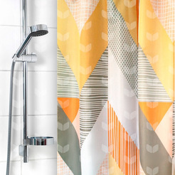 Штора для ванной комнаты Вилина 6666-2207-1 (лоскутная мозаика)