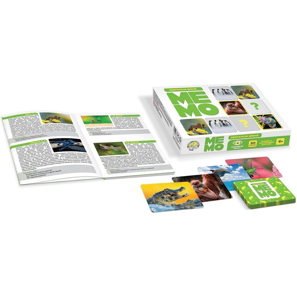 Настольная игра Десятое королевство Мемо. Обитатели земли 03592