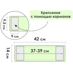 Сменная насадка для швабры PERFECTO LINEA Solid 44-532033