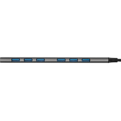 Разветвитель USB-C + USB-A Digma DHUB-7USB-AC-3.0