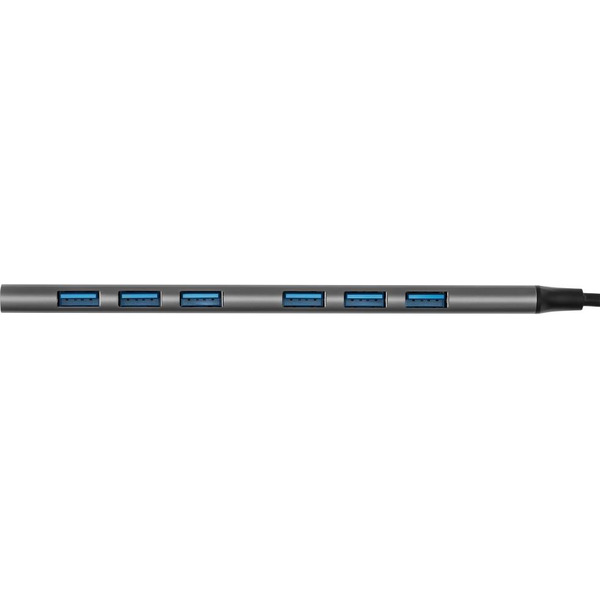 Разветвитель USB-C + USB-A Digma DHUB-7USB-AC-3.0