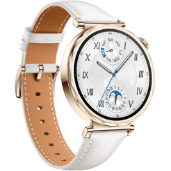Смарт-часы HUAWEI Watch GT 5 White Leather Strap (JNA-B19) 41mm