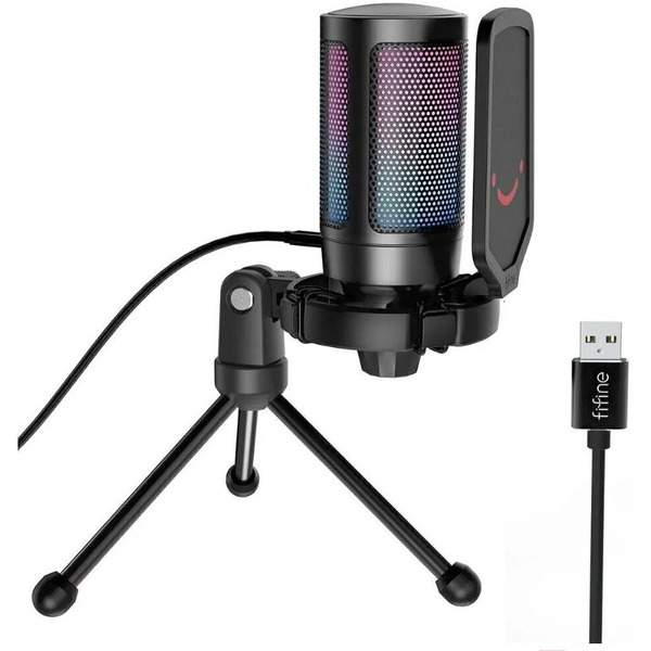 Микрофон FIFINE A6V Black