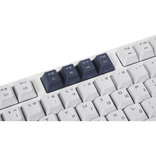Клавиатура MSI Forge GK600 (белый/синий)