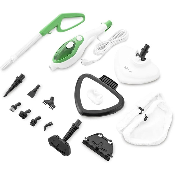 Паровая швабра KITFORT KT-1004-2 зеленый