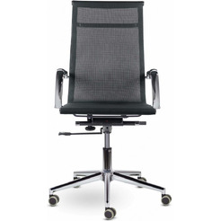 Кресло Brabix Premium Net EX-533 (хром/сетка черная)