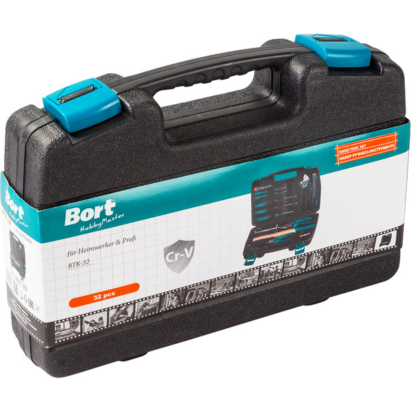 Набор инструментов Bort BTK-32 (93723491) 32 предмета