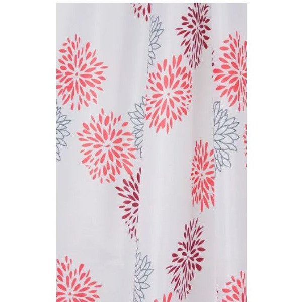 Штора для ванной комнаты Вилина Для бережливых 66661-1122 (пионы)