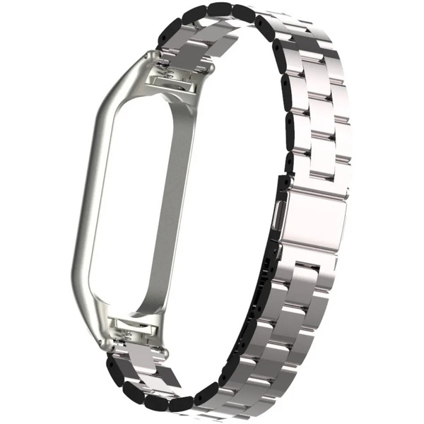 Ремешок Bingo Stainless для Xiaomi Mi Band 5/6 Серебристый
