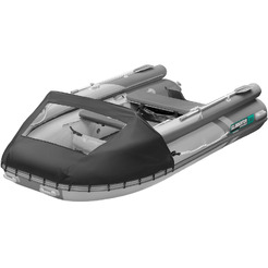 Лодка Gladiator E380X (светло/темно-серый)