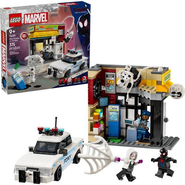 Конструктор Lego Super Heroes Через вселенные: Майлз Моралес против Спота 76311