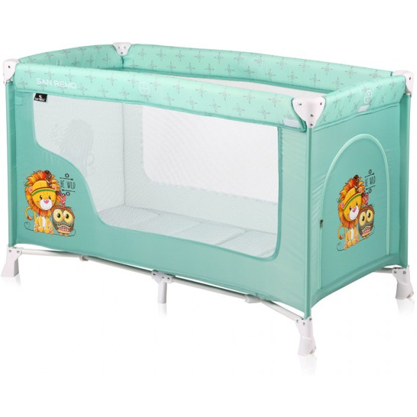 Манеж-кровать LORELLI San Remo 1 (Green Indians)