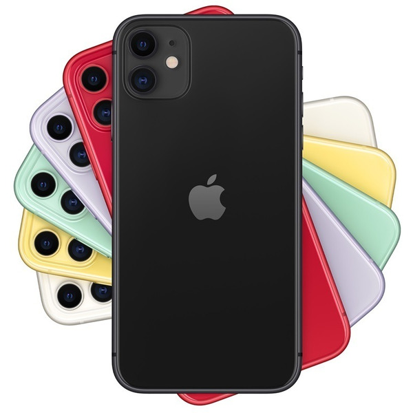 Смартфон APPLE iPhone 11 128GB Black (MWM02RM/A)