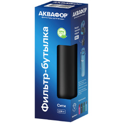 Фильтр-бутылка АКВАФОР Сити 1350 (черный)