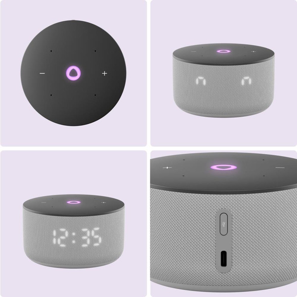 Умная колонка Яндекс Станция Мини 3 (YNDX-00027GRY) серый