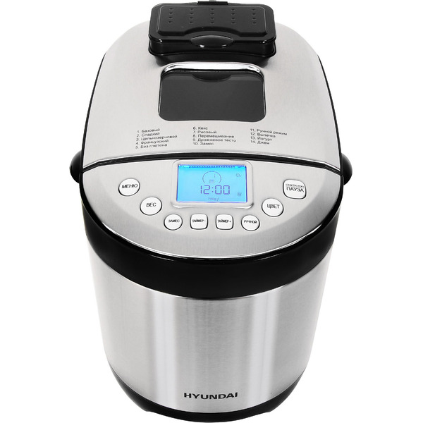 Хлебопечь Hyundai HYBM-4081 (черный/серебристый)