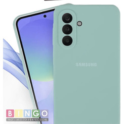 Бампер Bingo Silicone Case для SAMSUNG A55 Бирюзовый