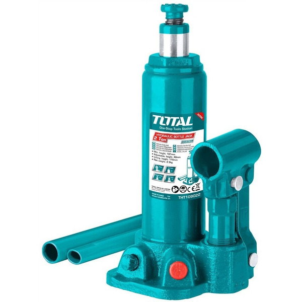 Бутылочный домкрат Total THT109022