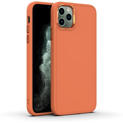 Бампер Bingo Metal для APPLE iPhone 12/12 Pro Оранжевый