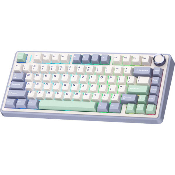 Клавиатура Aula F75 (Blue/White/Purple/Ice Vein Switches)