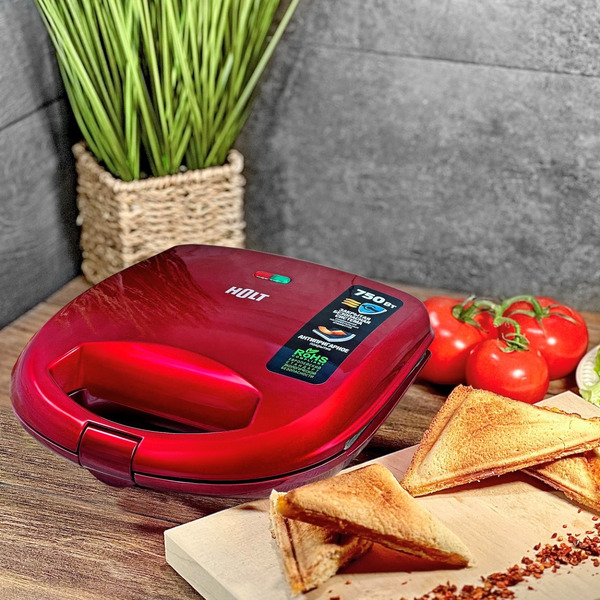 Сэндвичница HOLT HT-SC-003 красная