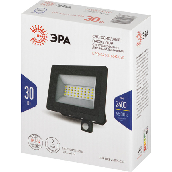 Уличный прожектор ЭРА LPR-042-2-65K-030