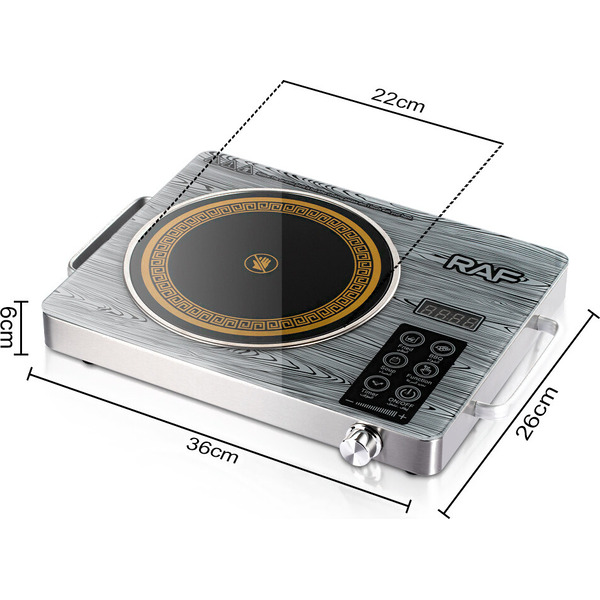 Электрическая настольная плита RAF R.8028
