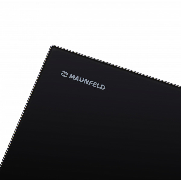 Наклонная кухонная вытяжка MAUNFELD TEFFI 60 черное стекло