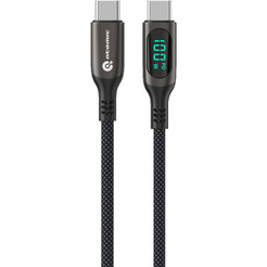Кабель Atomic WOW100 USB-C-USB-C PD 100W 5A 30.391 (1.5м, черный)