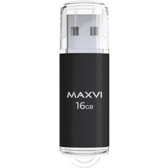 USB флеш-накопитель Maxvi MP 16GB 2.0 black