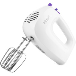 Миксер KITFORT KT-3071-1 (бело-фиолетовый)