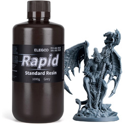 Фотополимерная смола ELEGOO Standard Rapid 50.103.0129 (серый)