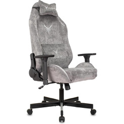 Кресло игровое Knight N1 Fabric Light-19 (1626370) серый