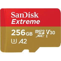 Карта памяти SanDisk microSDXC Extreme 256GB (SDSQXAV-256G-GN6MN)