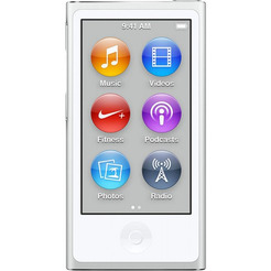 Плеер APPLE IPOD NANO 16GB MKN22QB/A WHITE & SILVER