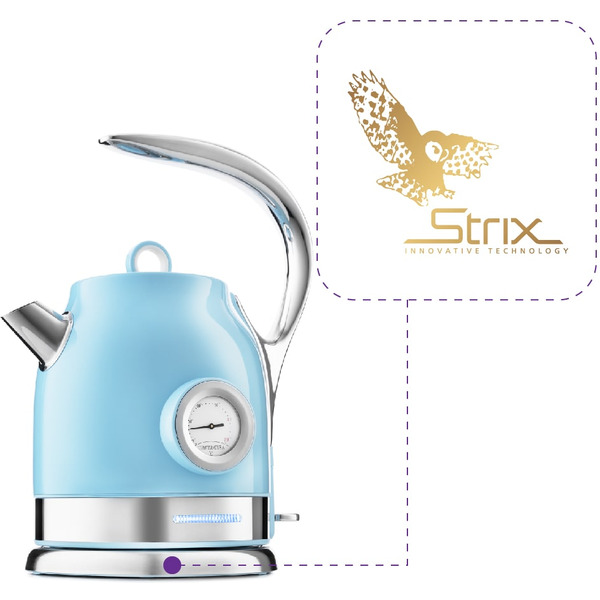 Чайник Kitfort KT-694-2 (голубой)