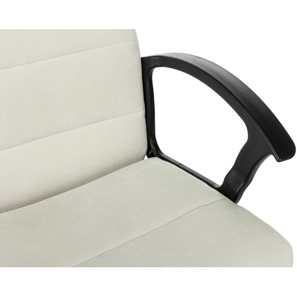 Офисное кресло Бюрократ Triest (молочный Fabric Velvet 20)