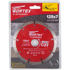 Круг алмазный WORTEX AGD12507US2011