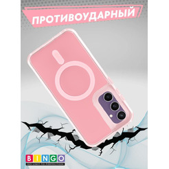 Бампер BINGO Model Magnetic для SAMSUNG S24 FE розовый