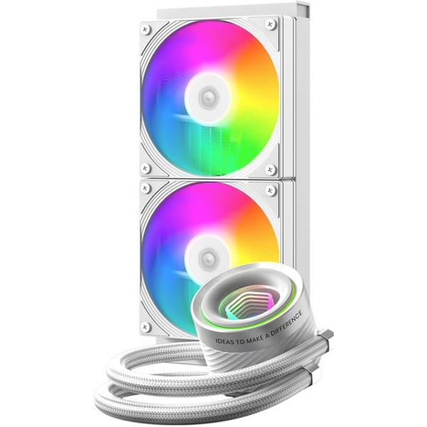 Система жидкостного охлаждения для процессора ID-Cooling FX240 INF White