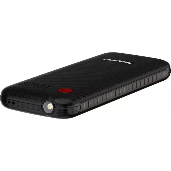 Кнопочный телефон Maxvi RT-04 с док-станцией (черный)