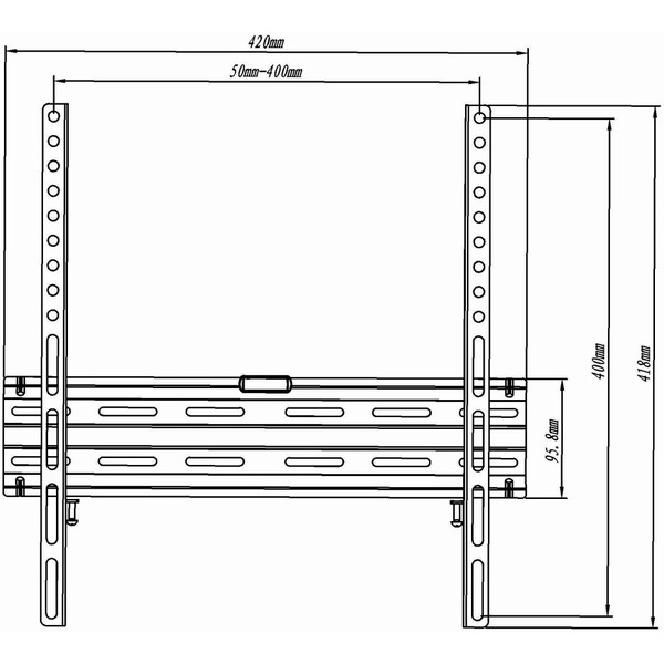 Кронштейн Metaldesign MD3133 черный